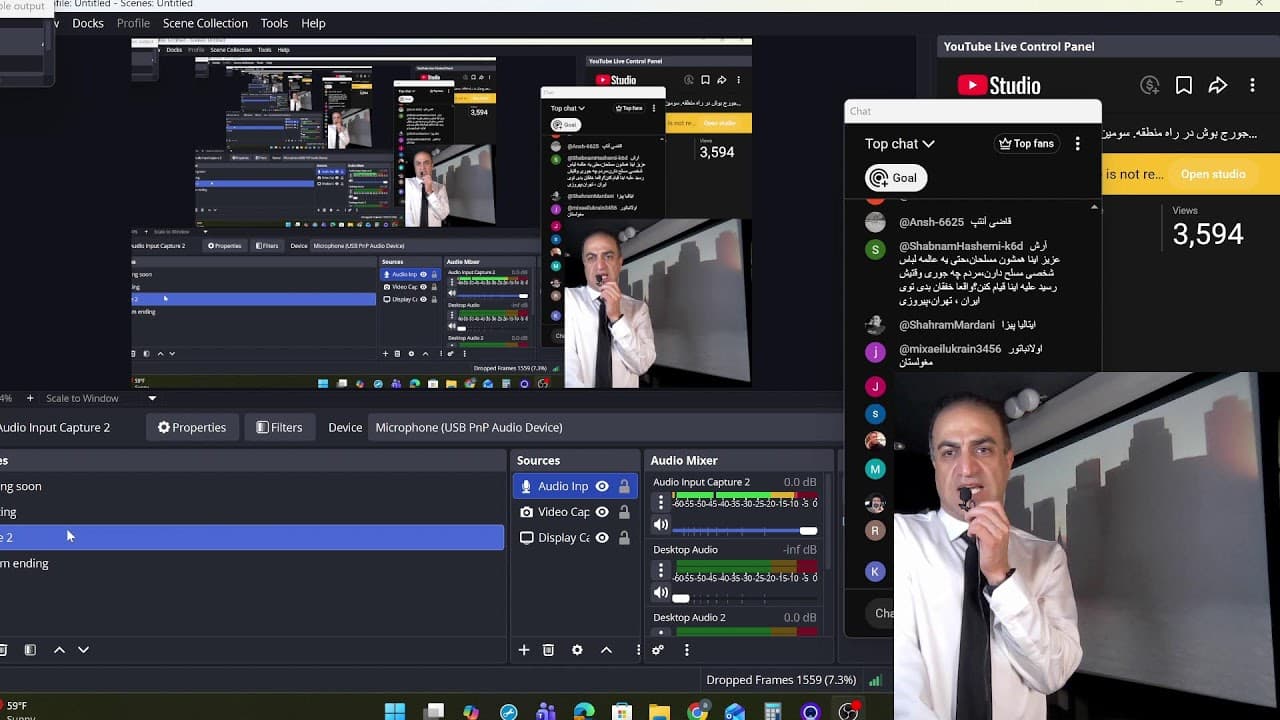 لایو با آرش - ناو هواپیمابر جورج بوش در راه منطقه. سومین ناوگروه آمریکا در راه ایران